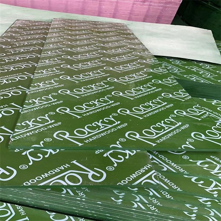 Shandong Good Quality Cheaper Distributor Of Green Film Faced Plywood For Construction in China